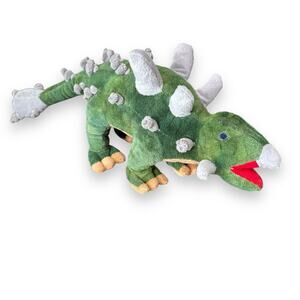 Jurassic Valley ANKYLASAURUS Dinosaur Green Gray Plush Stuffed Dino